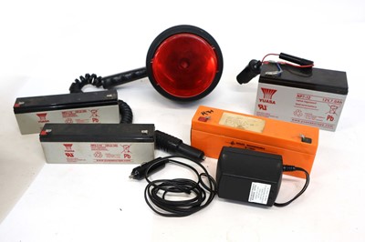 Lot 1096 - Lamping kit including red MegaBeam 1m candle...