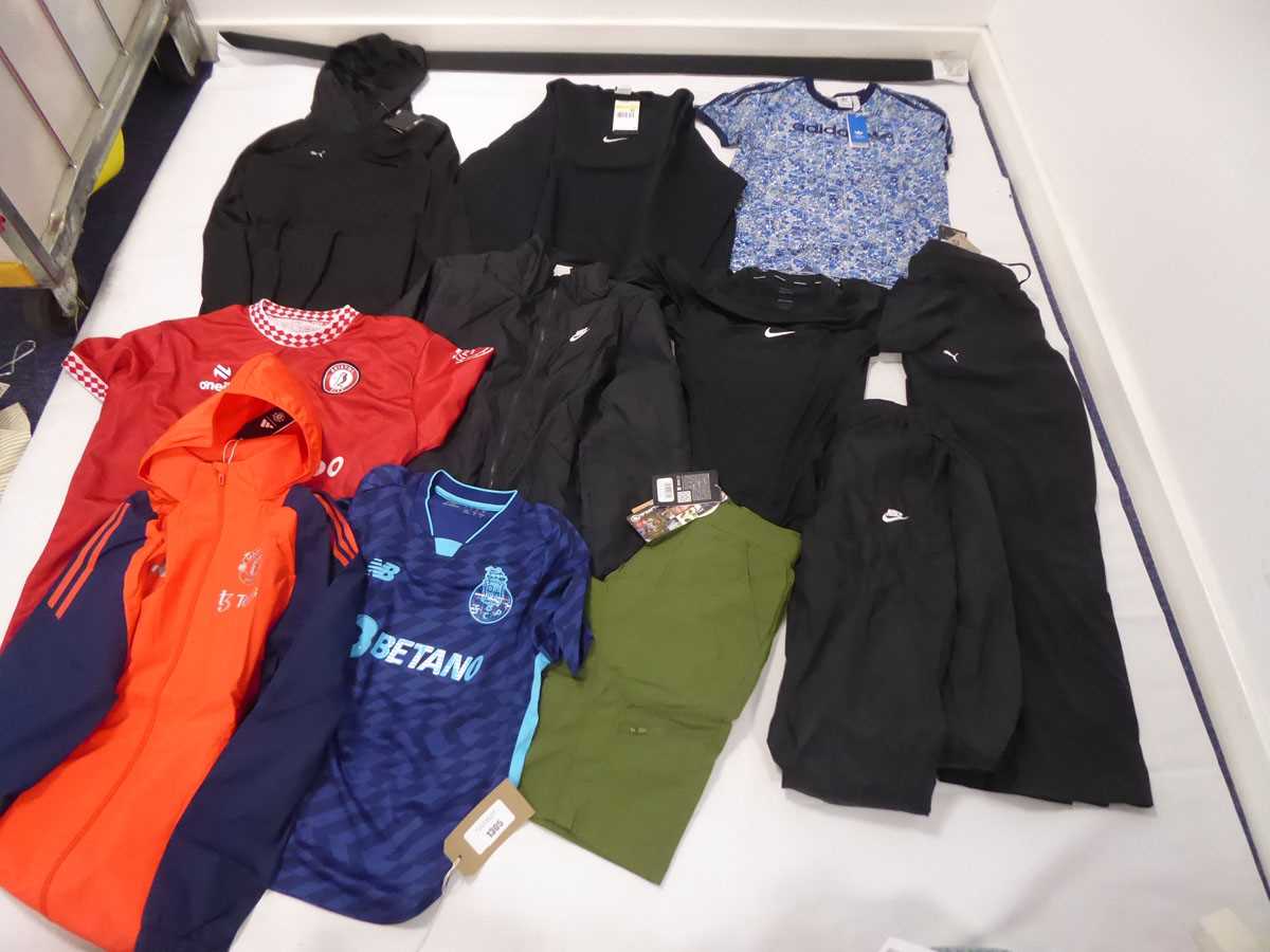 Lot 1305 - Selection of sportswear to include Nike,...