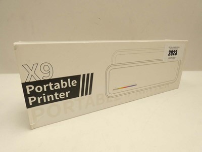 Lot 2023 - X9 portable printer