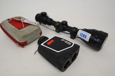 Lot 1209 - Bushnell Pro X Jolt 7x26 laser rangefinder in...