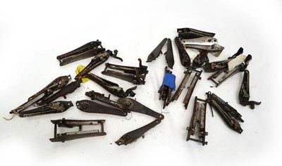 Lot 1695 - 18x pairs various back action locks