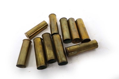 Lot 2904 - 10x 10 bore brass shot cases