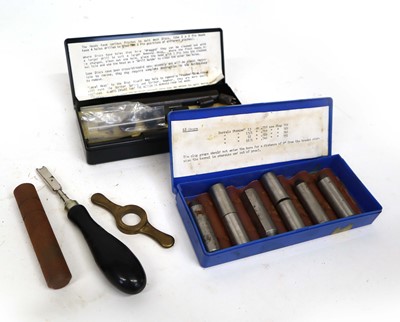 Lot 1104 - 2x Newboult & Thorpe plug gauge sets, together...