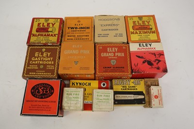 Lot 1106 - An assortment of various collectors cartridge...