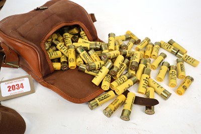 Lot 2034 - (S2) 50x 20 bore plastic shotgun cartridges,...