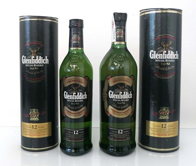 Lot 34 - 2 bottles of Glenfiddich Special Reserve 12...