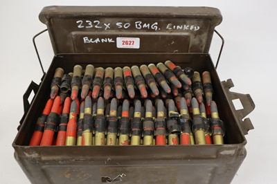 Lot 2627 - 232x .50 blanks for film set purposes, in a...