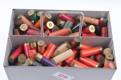 Lot 2215 - (S2) Tin containing assorted collectors...