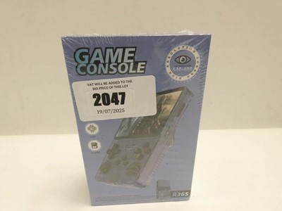 Lot 2047 - *Sealed* R36S handheld console simulator