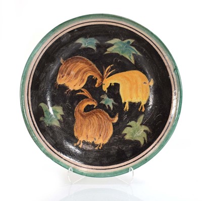 Lot 130 - A 1920's Italian, Vietri, glazed stoneware...