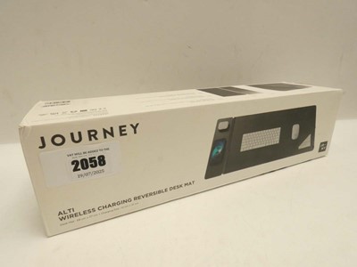Lot 2058 - Journey Alti wireless charging desk mat