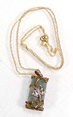 Lot 644 - A 9ct yellow gold fine ropetwist necklace...