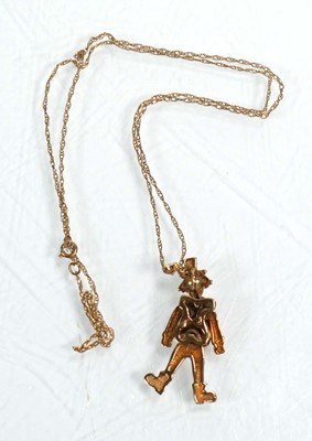 Lot 644 - A 9ct yellow gold fine ropetwist necklace...