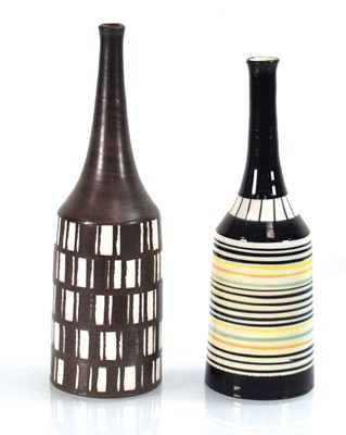 Lot 149 - A Bitossi long stemmed vase of slender form...