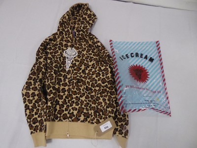 Lot 1346 - Billionaire Boy's Club Ice Cream leopard print...