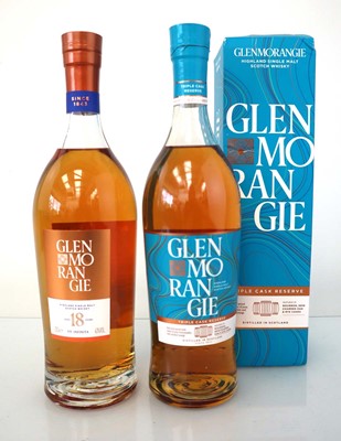 Lot 70 - 2 bottles of Glenmorangie Highland Single Malt...