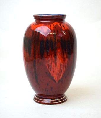 Lot 203 - A contemporary Poole pottery vase decorated in...