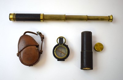 Lot 116 - A Lennie of Edinburgh three-drawer telescope...