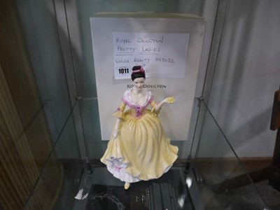 Lot 1011 - Royal Doulton figurene from the pretty ladies...