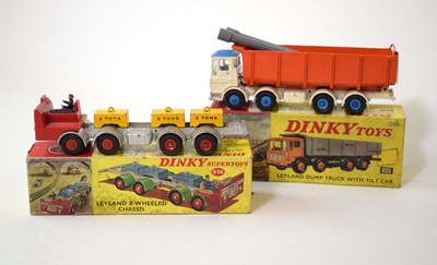 Lot 135 - A boxed Dinky Toys 'Leyland Dump Truck',...