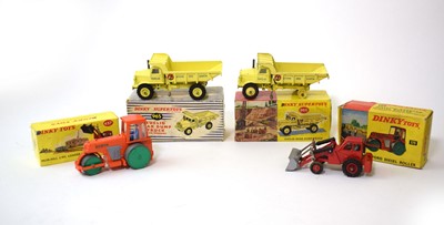 Lot 136 - A boxed Dinky Toys 'Aveling-Barford Diesel...