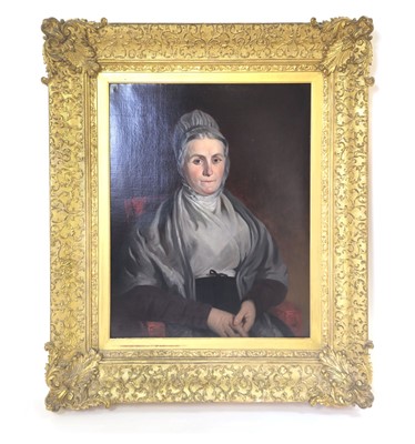 Lot 75 - 18th Century School, A half-length portrait of...