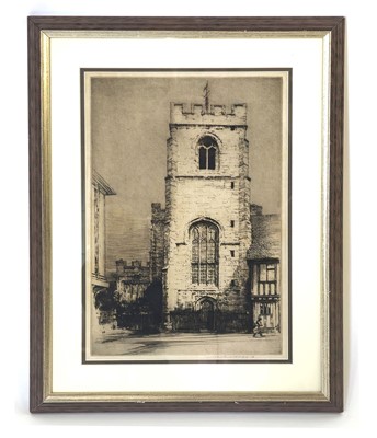 Lot 78 - Mortimer Menpes (1855-1938), Chapel of St....