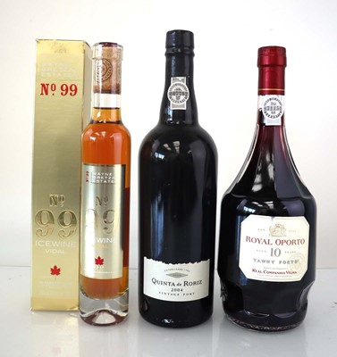 Lot 258 - 3 bottles, 1x Quinta de Roriz 2004 Vintage...