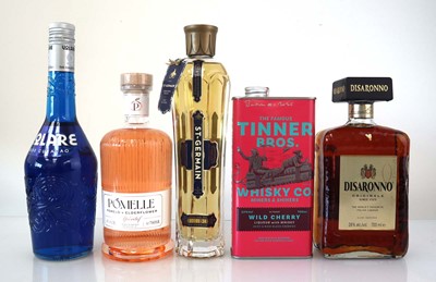 Lot 268 - 5 bottles, 1x Pomelle Pomelo + Elderflower...