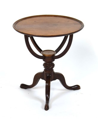 Lot 44 - A 19th century mahogany occasional table, the...