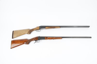Lot 1864 - (S2) Two Baikal Shotguns: 12 bore single, 28¾...