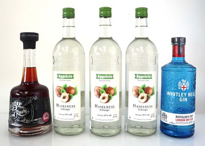 Lot 107 - 5 bottles, 1x Lugger Spiced Rum from the West...