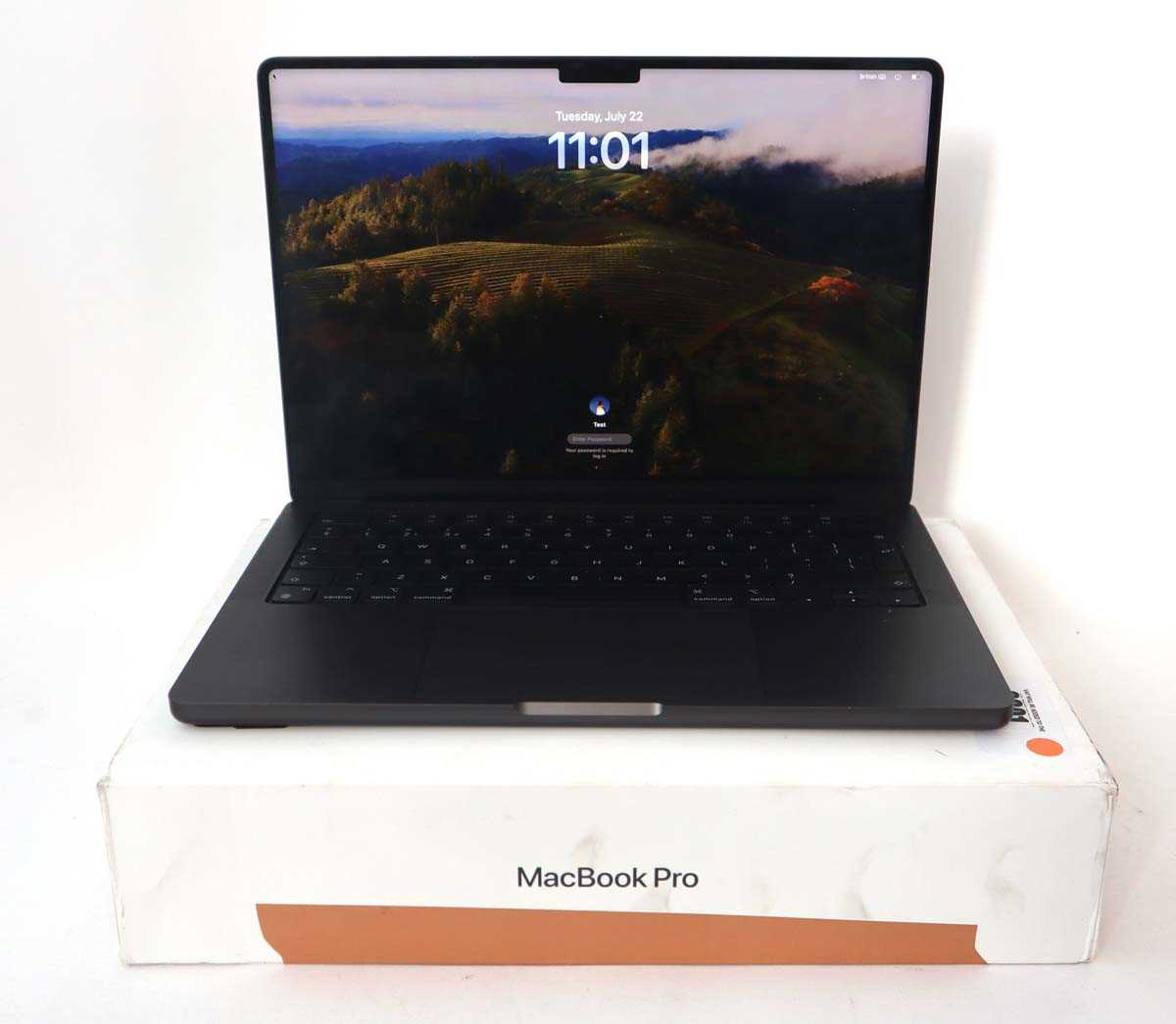 Lot 2001 - MacBook Pro 14" 2023 A2992 Space Grey laptop...