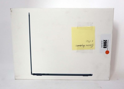 Lot 2003 - MacBook Air 13" 2024 A3113 Midnight (German...
