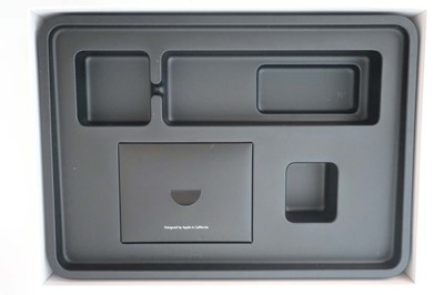 Lot 2004 - MacBook Air 13" 2018 A1466 Silver laptop with...