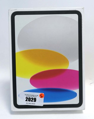 Lot 2029 - *Sealed* iPad 10th Gen A2696 64GB Silver (with...