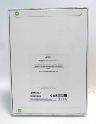 Lot 2029 - *Sealed* iPad 10th Gen A2696 64GB Silver (with...