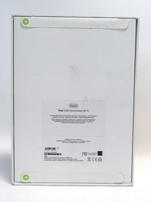 Lot 2031 - *Sealed* iPad 10th Gen A2696 64GB Silver (with...