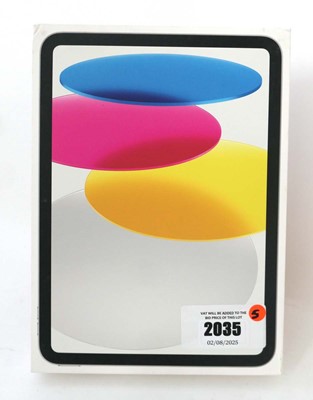 Lot 2035 - *Sealed* iPad 10th Gen A2696 64GB Silver