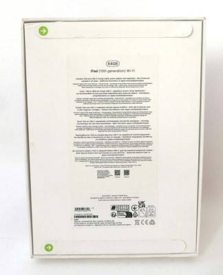 Lot 2035 - *Sealed* iPad 10th Gen A2696 64GB Silver