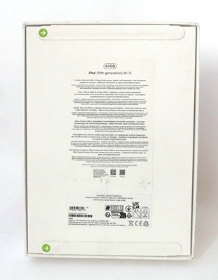 Lot 2036 - *Sealed* iPad 10th Gen A2696 64GB Silver