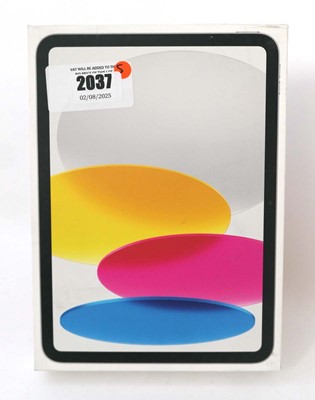 Lot 2037 - iPad 10th Gen A2696 64GB Silver