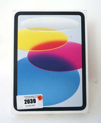 Lot 2039 - *Sealed* iPad 10th Gen A2696 64GB Blue