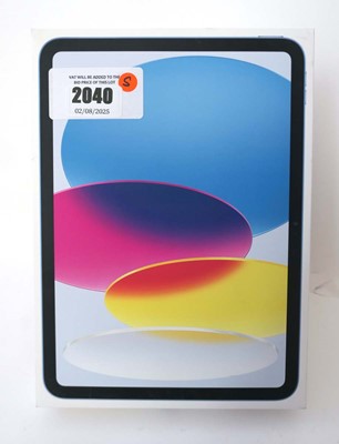 Lot 2040 - *Sealed* iPad 10th Gen A2696 64GB Blue