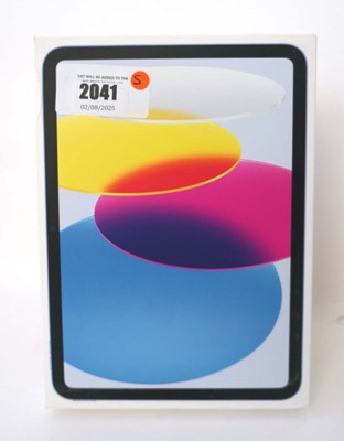 Lot 2041 - *Sealed* iPad 10th Gen A2696 64GB Blue
