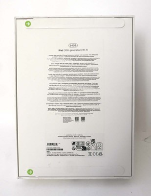 Lot 2041 - *Sealed* iPad 10th Gen A2696 64GB Blue