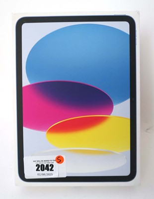 Lot 2042 - *Sealed* iPad 10th Gen A2696 64GB Blue