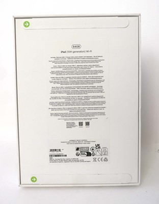 Lot 2042 - *Sealed* iPad 10th Gen A2696 64GB Blue