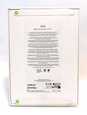 Lot 2045 - *Sealed* iPad 10th Gen A2696 64GB Blue