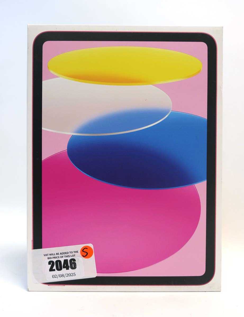 Lot 2046 - *Sealed* iPad 10th Gen A2696 64GB Pink